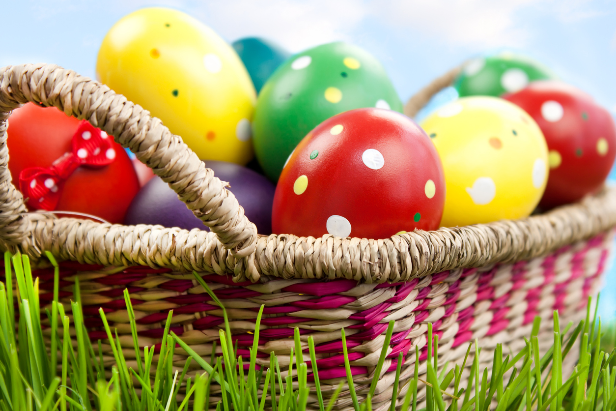 When is Easter where did Easter eggs come from?
