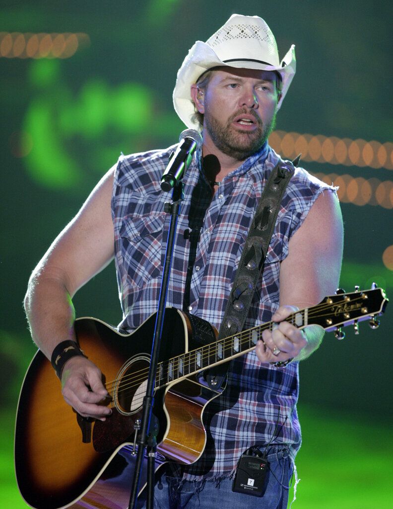 Toby Keith through the years