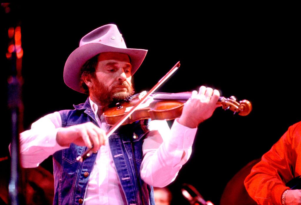 Merle Haggard On Stage